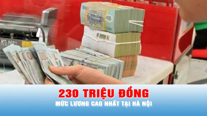 Podcast bản tin trưa 5-1: Mức lương cao nhất tại Hà Nội là bao nhiêu?
