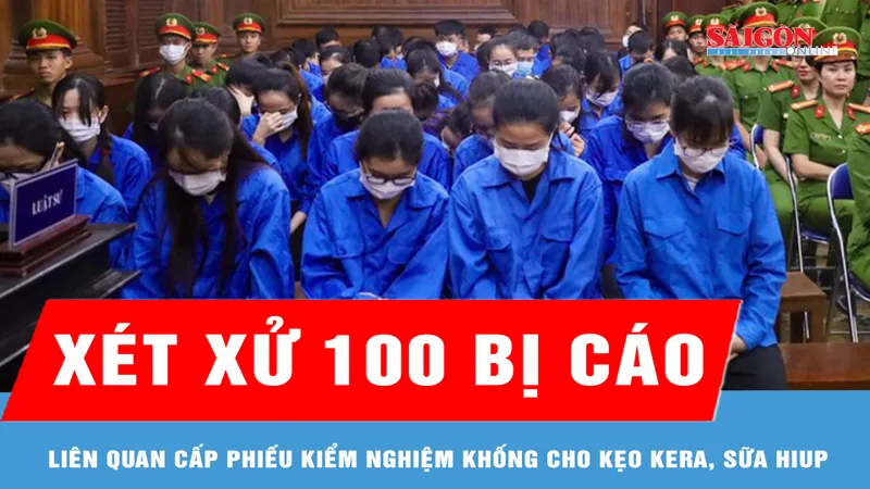 Xét xử vụ án tại doanh nghiệp kiểm nghiệm kẹo Kera, sữa Hiup