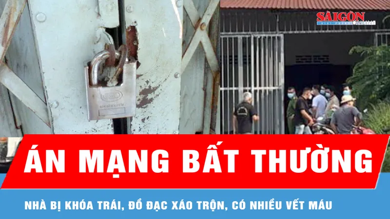 Đôi nam nữ tử vong trong căn nhà bị khóa trái cửa