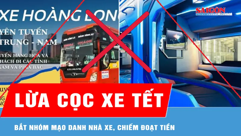 Bắt nhóm mạo danh nhà xe, chiếm đoạt tiền cọc của khách 