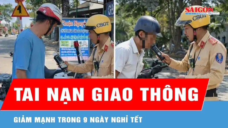 TPHCM: Tai nạn giao thông giảm mạnh trong 9 ngày nghỉ tết