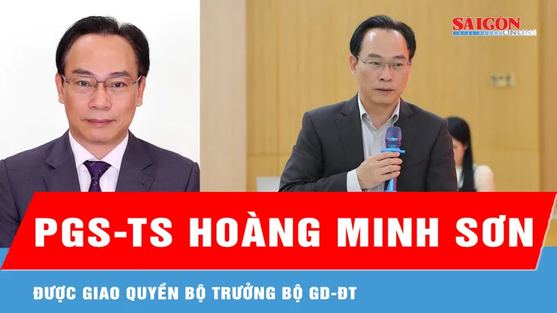 PGS-TS Hoàng Minh Sơn được giao Quyền Bộ trưởng Bộ GD-ĐT 