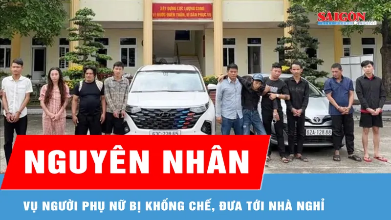Khởi tố 10 đối tượng bắt, đánh đập, ép người phụ nữ chuyển tiền 