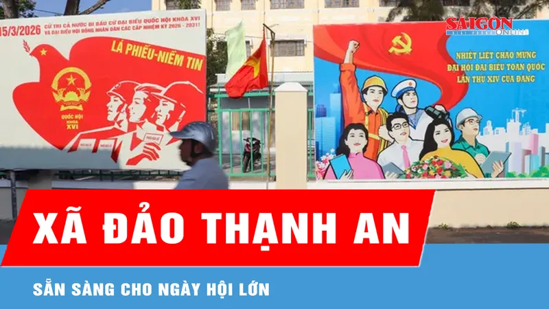 TPHCM: Xã đảo Thạnh An sẵn sàng cho ngày hội lớn 