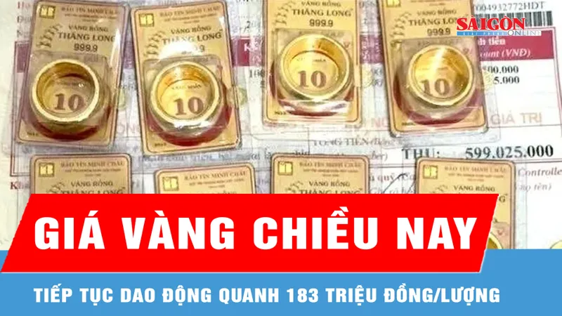 Giá vàng trong nước đi ngang, vẫn chênh lệch với thế giới đến 24 triệu đồng/lượng 