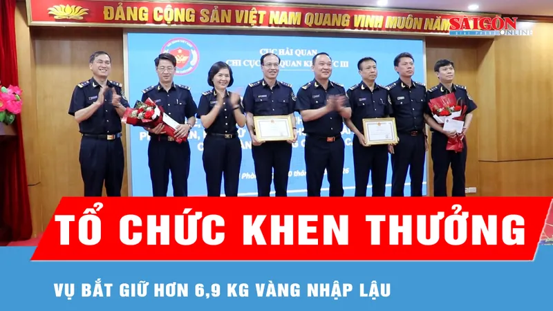 Hải Phòng khen thưởng vụ bắt giữ hơn 6,9 kg vàng nhập lậu