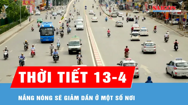 Nắng nóng sẽ giảm dần ở một số nơi 