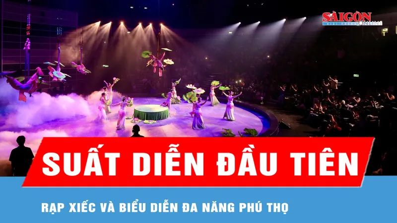 Suất diễn đầu tiên, Rạp Xiếc và Biểu diễn đa năng Phú Thọ hút hơn 1.500 khán giả