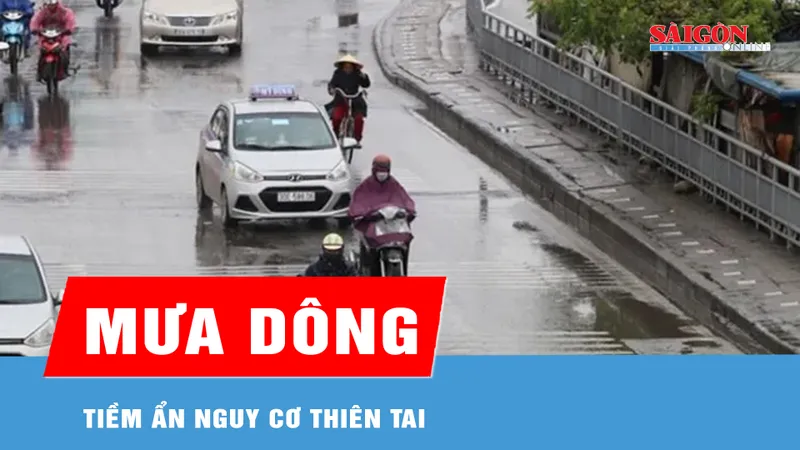 Bắc bộ mưa dông, có nơi mưa to, tiềm ẩn nguy cơ thiên tai