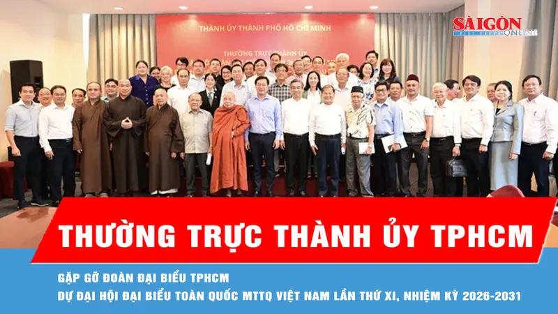 Đoàn đại biểu TPHCM dự Đại hội đại biểu toàn quốc MTTQ Việt Nam lần thứ XI: Tiếp tục phát huy truyền thống năng động, sáng tạo, nghĩa tình 