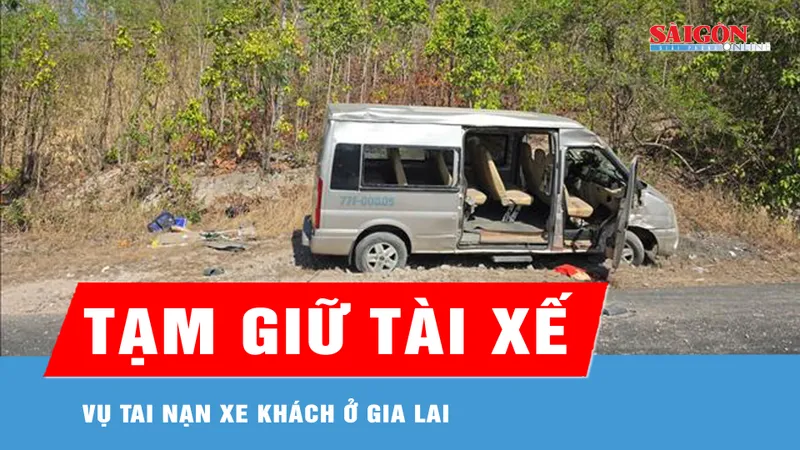Vụ tai nạn xe khách ở Gia Lai: Tạm giữ tài xế 
