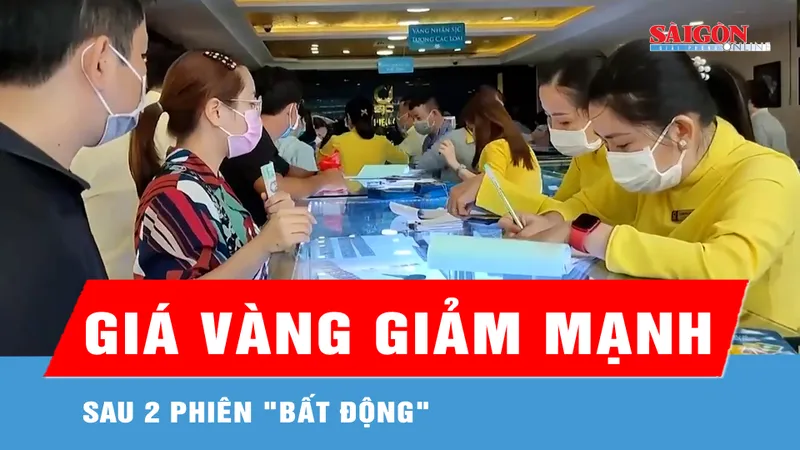 Sáng 11-5, giá vàng trong nước giảm mạnh sau 2 phiên "bất động" 