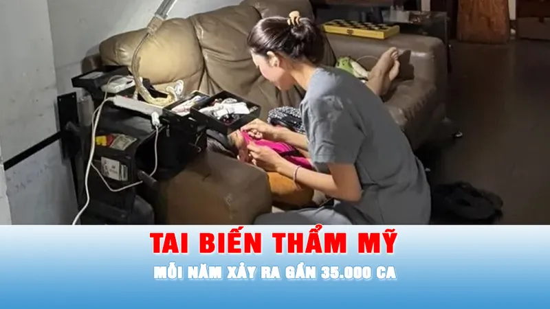 Podcast bản tin tối 12-5: Báo động biến chứng thẩm mỹ từ cơ sở “chui” 