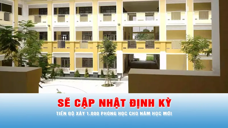 Podcast tin tối 13-5: Cập nhật tiến độ chiến dịch xây 1.000 phòng học tại TPHCM