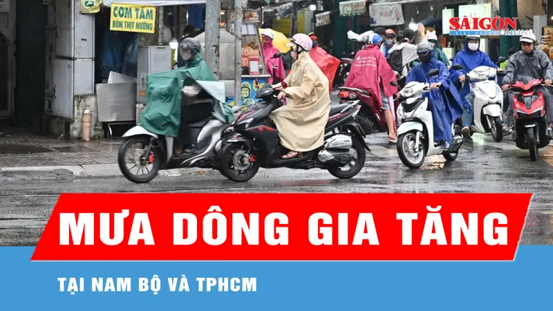 Miền Nam sắp vào đợt mưa dông 