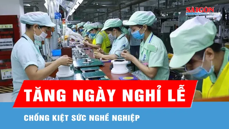 Đề xuất tăng thêm ngày nghỉ lễ cho người lao động 