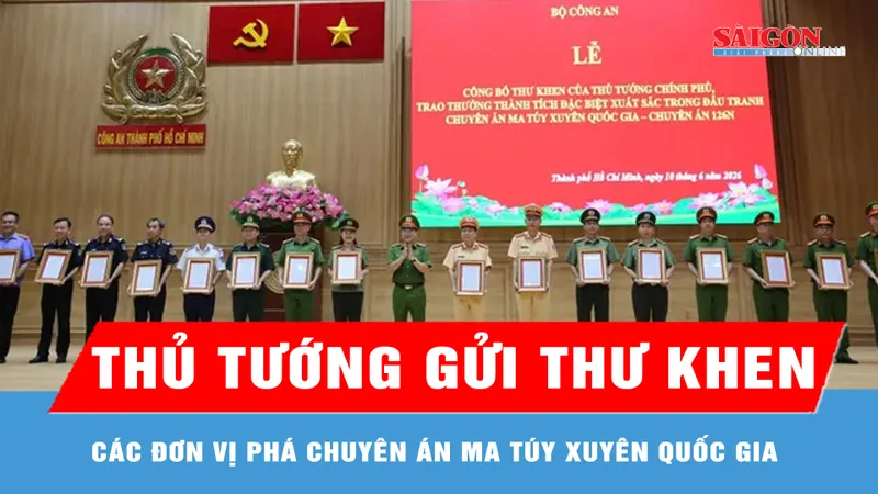 Thủ tướng gửi Thư khen các đơn vị phá chuyên án ma túy xuyên quốc gia