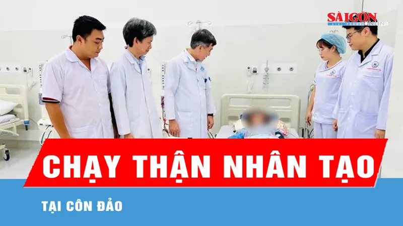 Du khách Hà Nội chạy thận nhân tạo tại Côn Đảo
