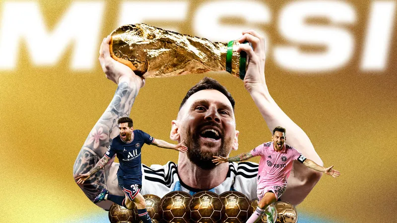 Những con số đã đem về cho Lionel Messi Quả bóng Vàng thứ 8 