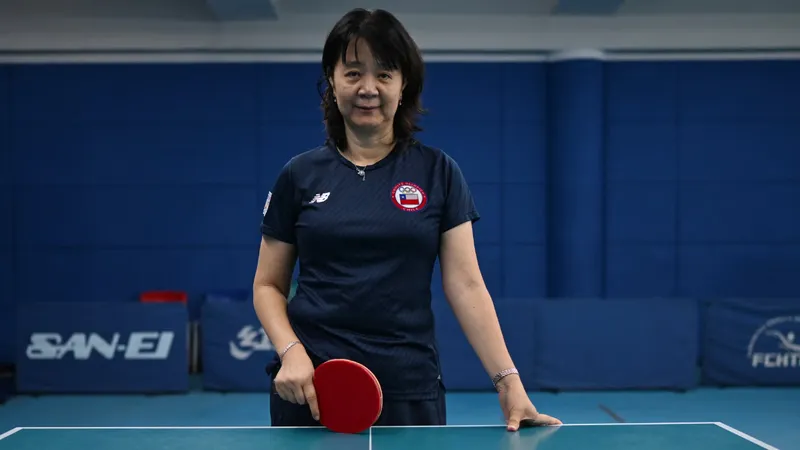 58 tuổi vẫn dự môn bóng bàn tại Olympic: ‘Tôi đang chơi với niềm hạnh phúc’