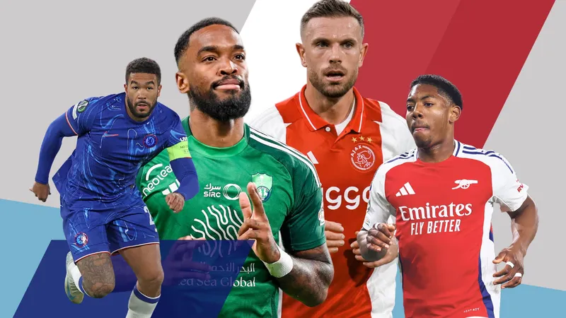 Rất nhiều điều đáng suy ngẫm: Reece James, Ivan Toney, Jordan Henderson và Myles Lewis-Skelly.