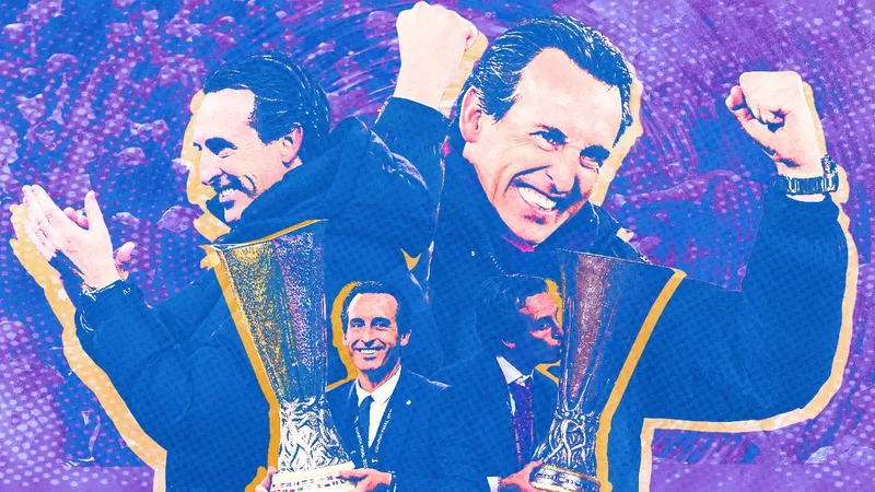 Thành tích châu Âu của Unai Emery có thể mang lại lợi thế cho Aston Villa trước PSG