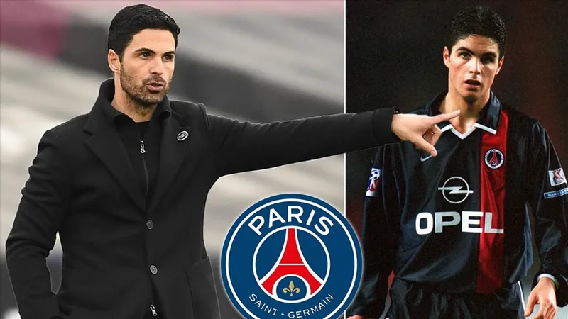 Mikel Arteta cùng ký ức về quãng thời gian bị lãng quên của PSG