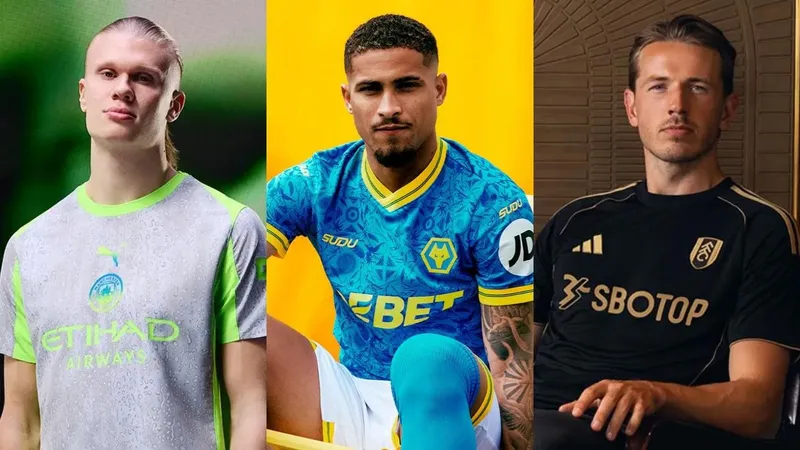 Những điểm nhấn thú vị trên áo đấu Premier League mùa 2025-2026