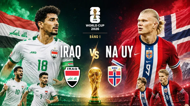 Bảng I, Na Uy - Iraq: Haaland và cuộc chiến của những kẻ khát khao