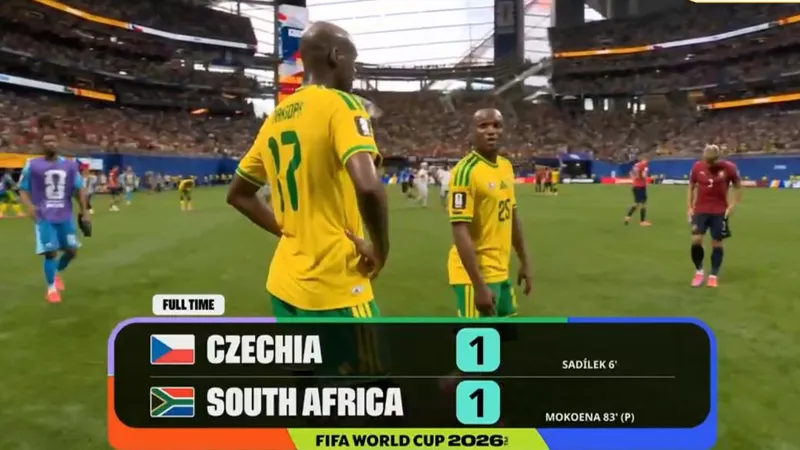 CH Czech - Nam Phi 1-1: Chia điểm, chia nỗi lo