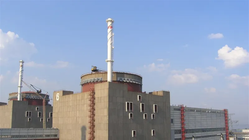 Nhà máy điện hạt nhân Zaporizhzhia. Ảnh: RIA
