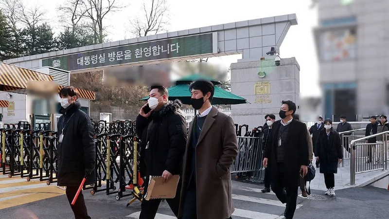 Yonhap: Cảnh sát Hàn Quốc khám xét khu văn phòng tổng thống