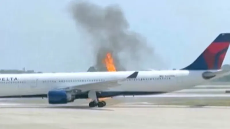 CNN: Máy bay A330 bị cháy ở sân bay Orlando