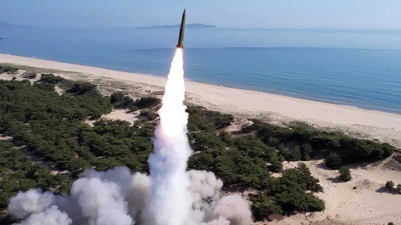 KCNA: Một vụ phóng thử tên lửa của Triều Tiên