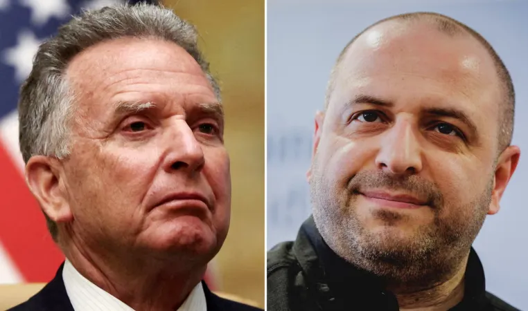 The Guardian: Ông Steve Witkoff (trái) và ông Rustem Umerov