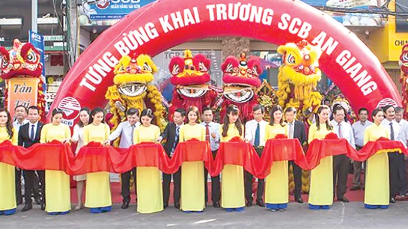 SCB khai trương trụ sở mới chi nhánh An Giang