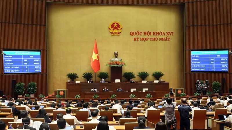 第十六届国会第一次会议第二阶段：审议决定多项重要文件