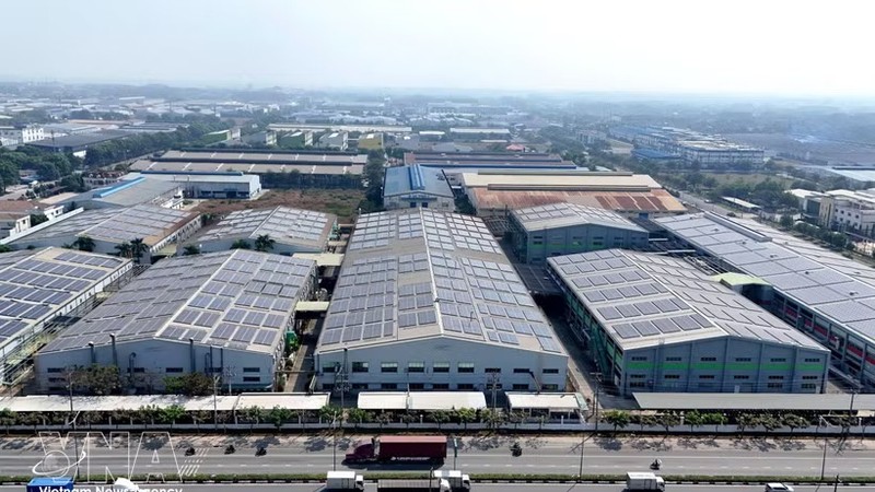 胡志明市VSIP工业园区。