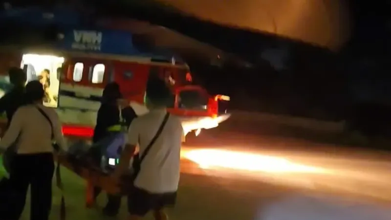 租用直升机将女游客从富贵岛送回陆地急救