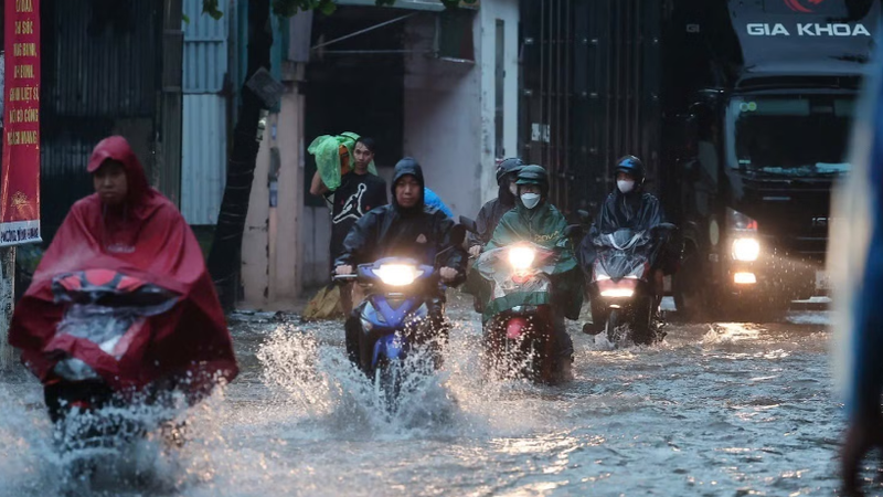 北部和中部北面多地继续出现强降雨，局部地区有特大暴雨。