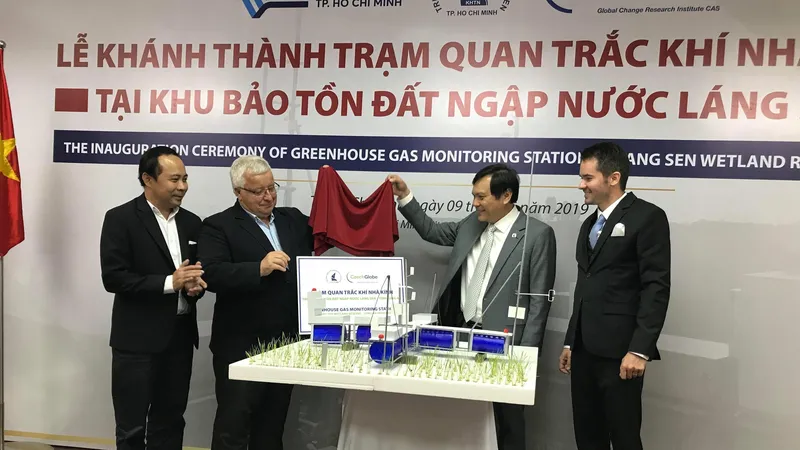 Khánh thành trạm quan trắc khí nhà kính theo chuẩn Châu Âu