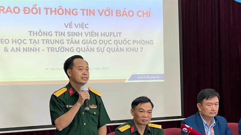 Đại tá Nguyễn Tiến Sơn trả lời câu hỏi của Báo SGGP và thông tin về vụ việc