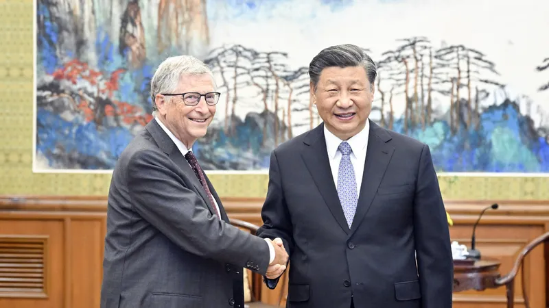 Chủ tịch Tập Cận Bình gặp tỷ phú Bill Gates 