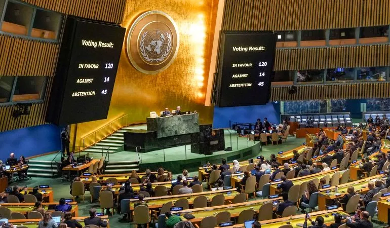  Xung đột Hamas – Israel: ĐHĐ LHQ thông qua nghị quyết kêu gọi ngừng bắn ở Dải Gaza