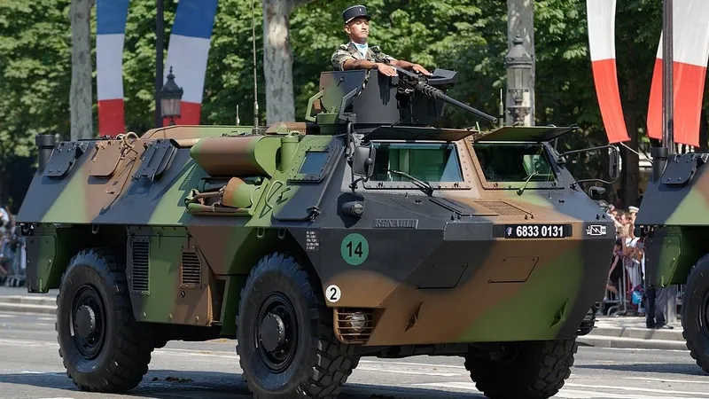Thiết giáp VAB của quân đội Pháp. Ảnh: DEFENSE EXPRESS