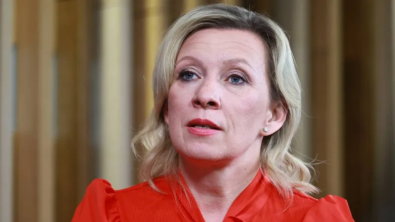 Người phát ngôn Bộ Ngoại giao Nga Maria Zakharova. Ảnh: TASS