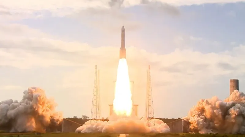 Châu Âu phóng thành công tên lửa Ariane 6. Ảnh: ESA