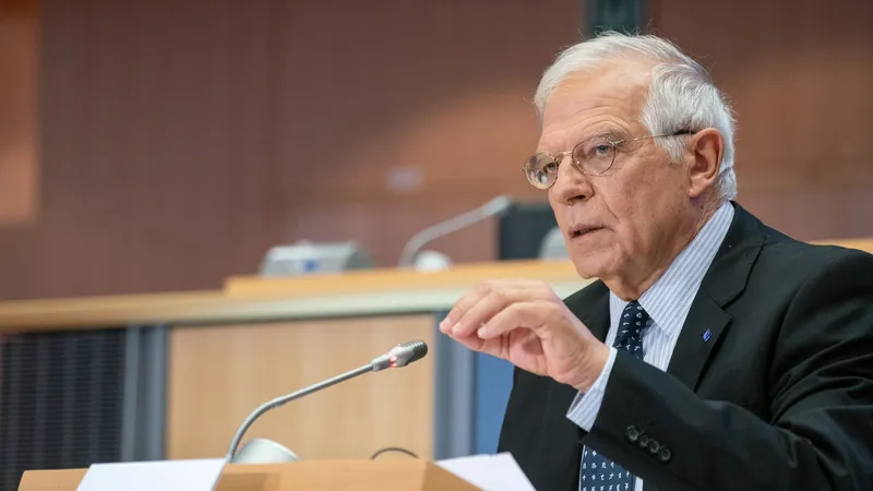 Đại diện cấp cao phụ trách chính sách an ninh và đối ngoại của EU Josep Borrell. Ảnh: EUROPEAN PARLIAMENT
