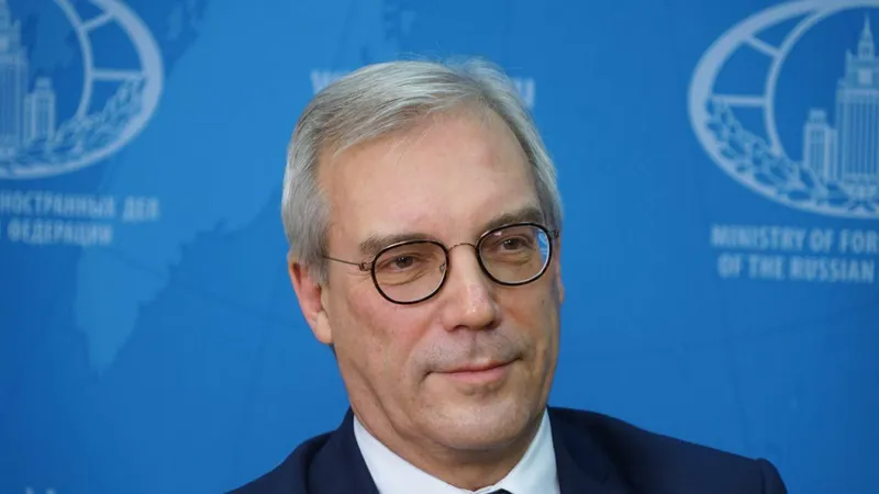 Thứ trưởng Ngoại giao Nga Alexander Grushko. Ảnh: RUSSIAN FOREIGN MINISTRY