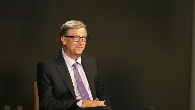 Tỷ phú Mỹ Bill Gates. Ảnh: XINHUA 